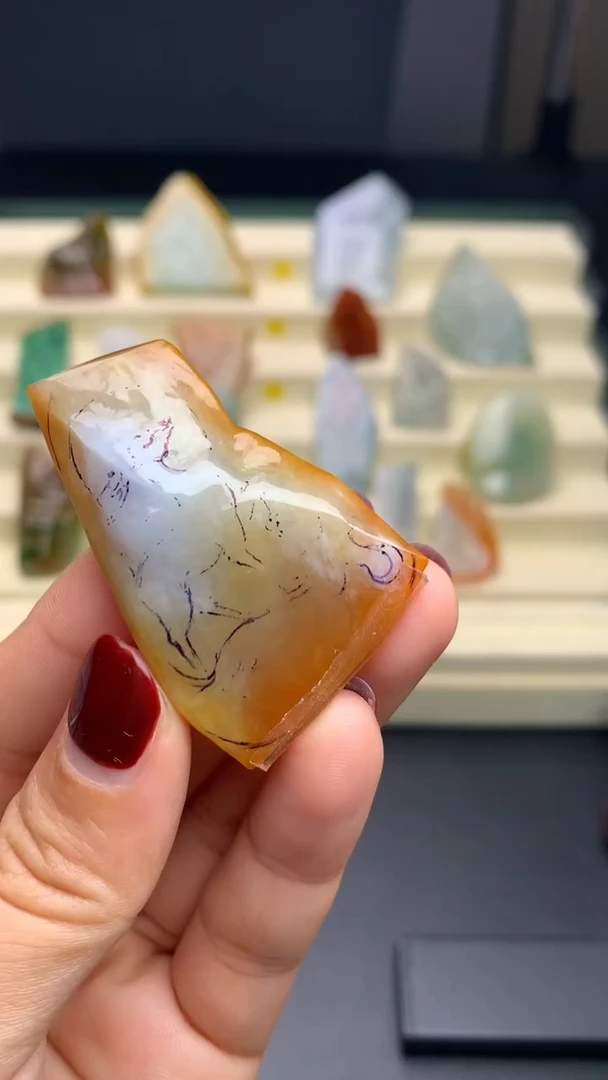 【闪购商品】定制翡翠未镶嵌一鹿有你