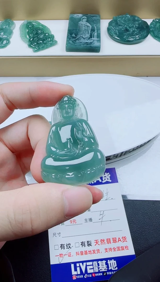 颈饰未镶嵌翡翠素衣多样性发其一