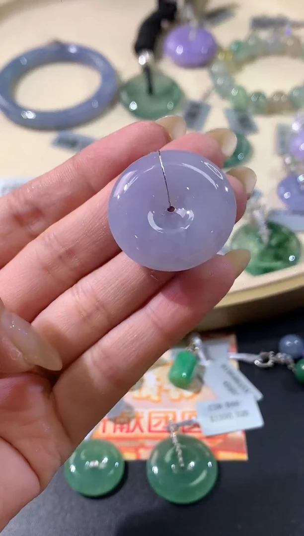 吊坠(不含链)未镶嵌翡翠W24|6800