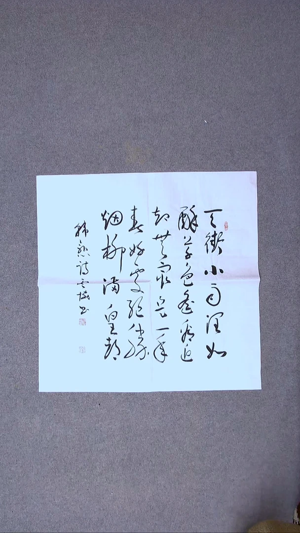 书法谭云协 宁夏省书协副主席69*69尺寸