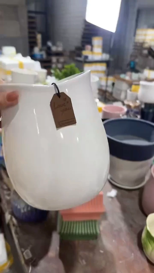 高温陶瓷花盆+E6