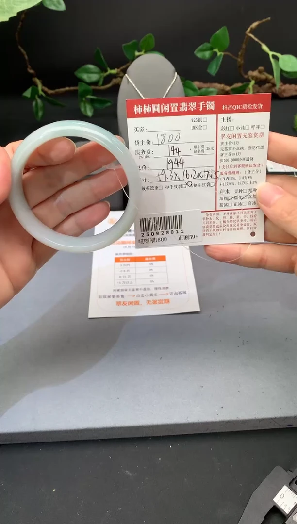 未镶嵌手镯翡翠演****色姐姐250928011