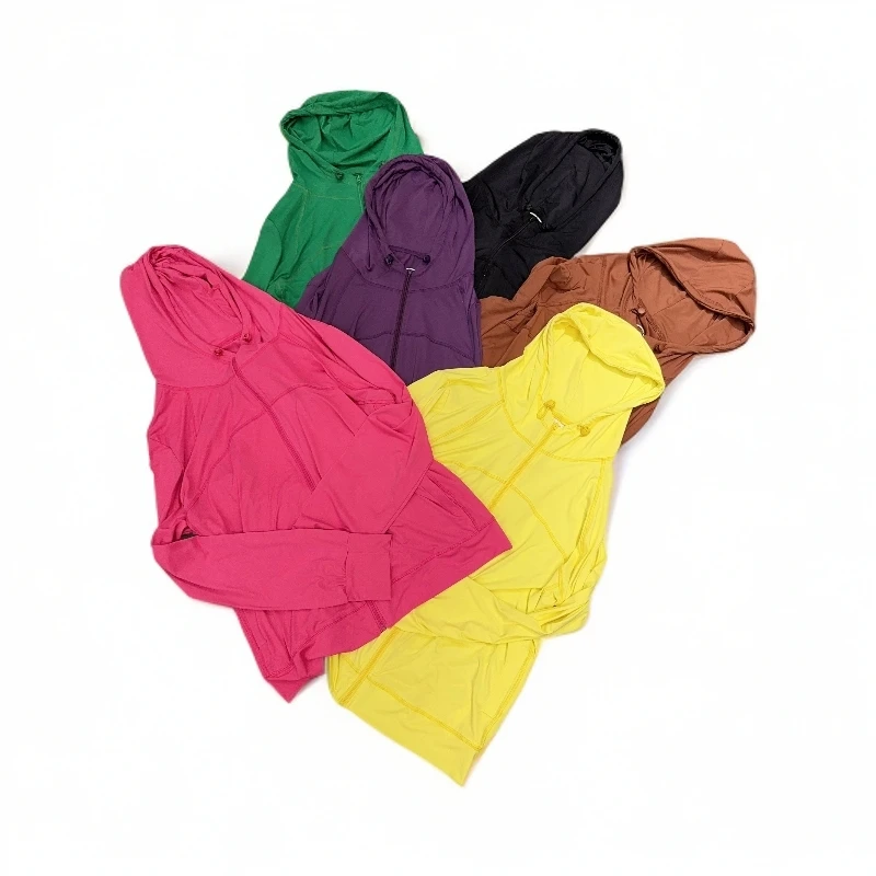 时尚防紫外线纯色休闲宽松透气轻薄连帽防晒衣