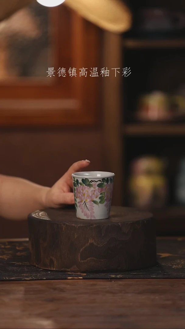 陶瓷景德镇高温釉下手绘陶瓷229
