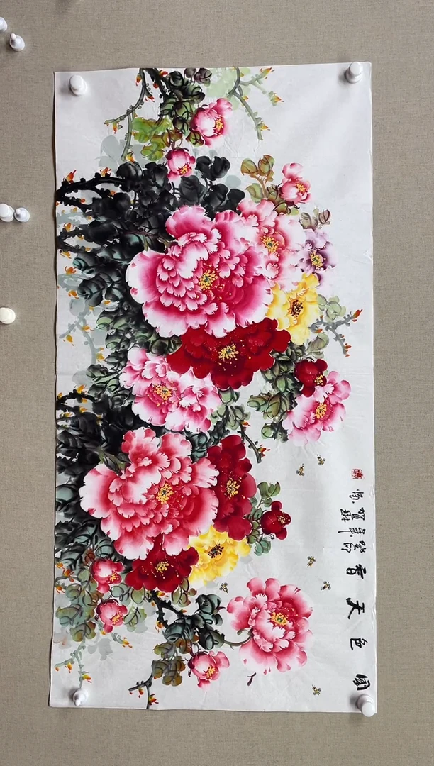 国画138*68 贺琳贺琳贺琳贺琳贺琳