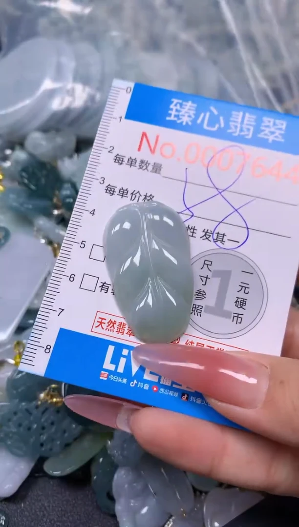 【闪购商品】翡翠颈饰未镶嵌含绳0007644