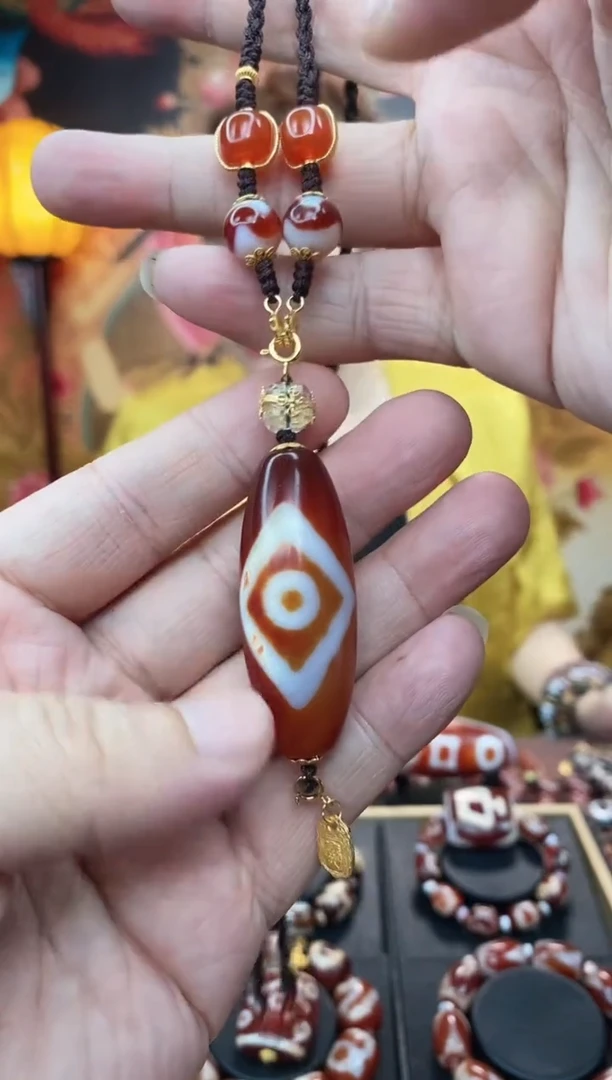 玛瑙/玉髓吊坠未镶嵌玛瑙文昌吊坠