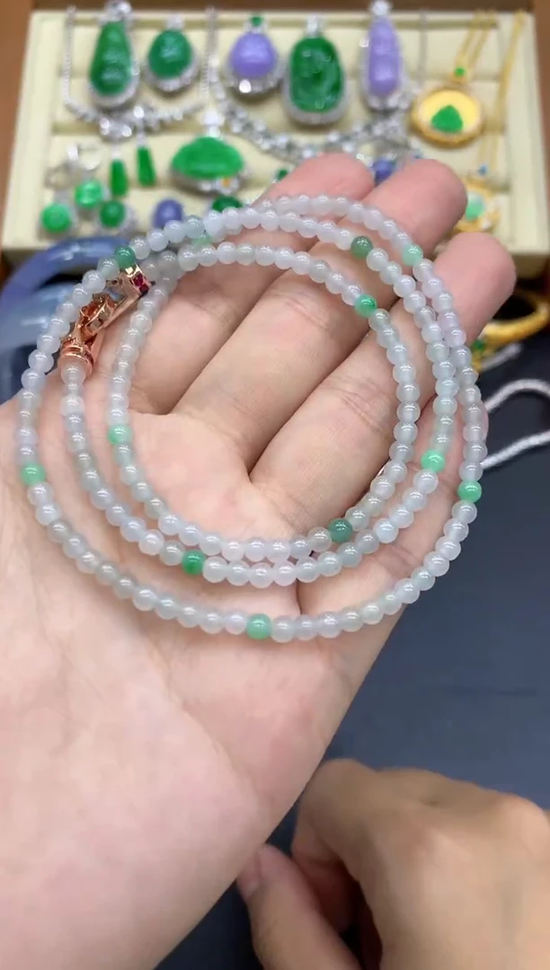 颈饰未镶嵌翡翠91-中国好珍宝