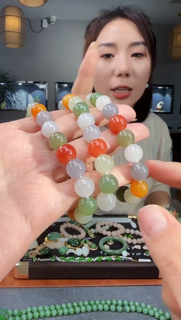 未镶嵌手链和田玉多样性发拍一发一