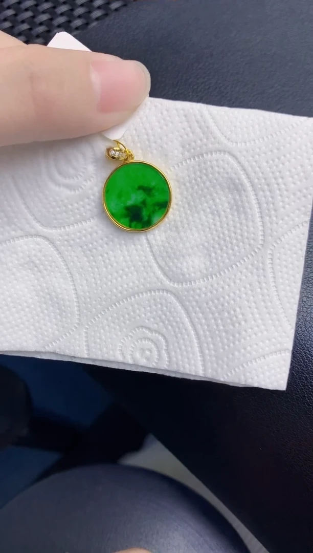 颈饰未镶嵌翡翠天然翡翠缅甸A货