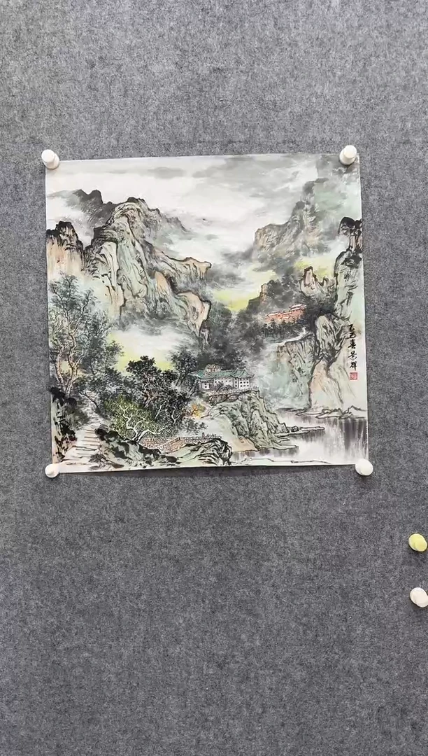 国画DH-LJH老师绘画作品