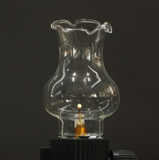 户外野营夜灯照明气灯头复古分体式透明花灯点火器