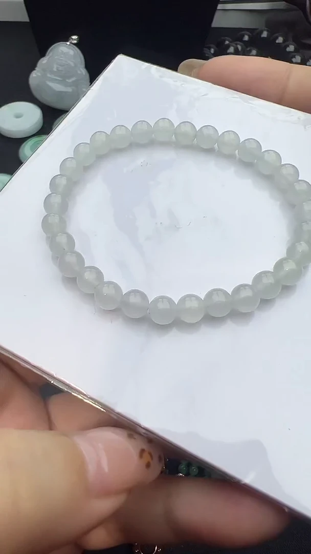 未镶嵌手串翡翠玉珠