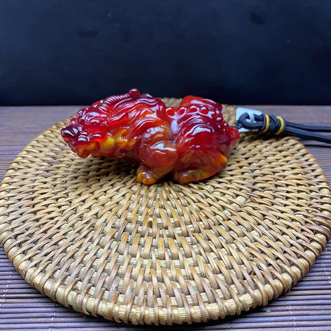 14号【粉丝福利】特色手工艺霸王貔貅手把件