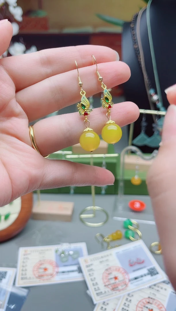 未镶嵌耳饰玛瑙/玉髓318000