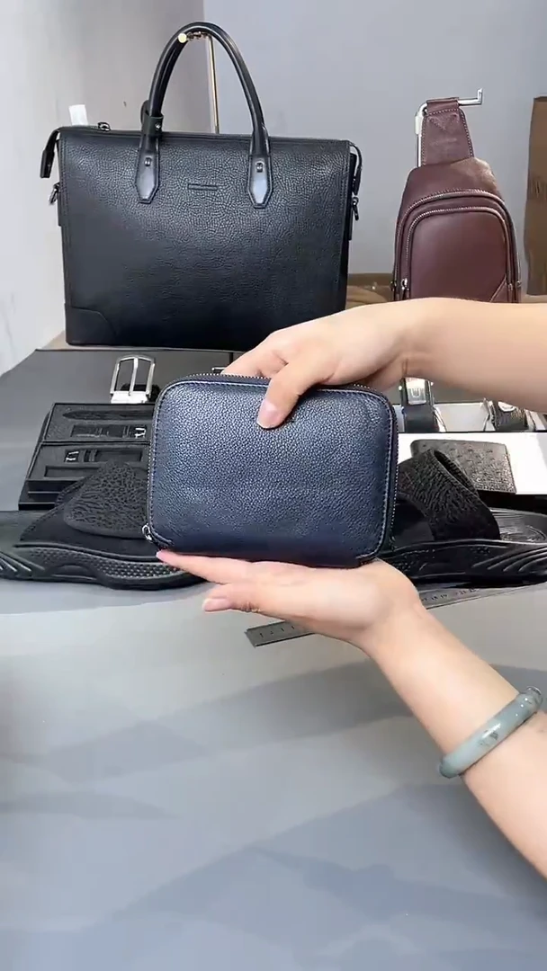 牛皮（革）韩爵绅士包包皮具471
