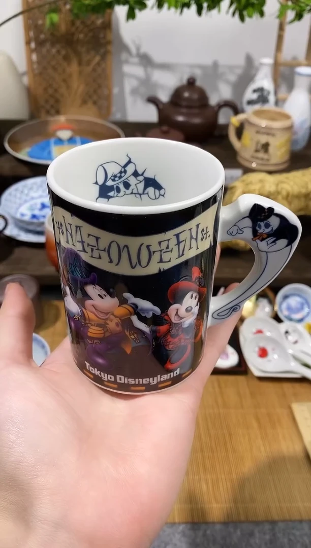 瓷片迪士尼纪念马克杯