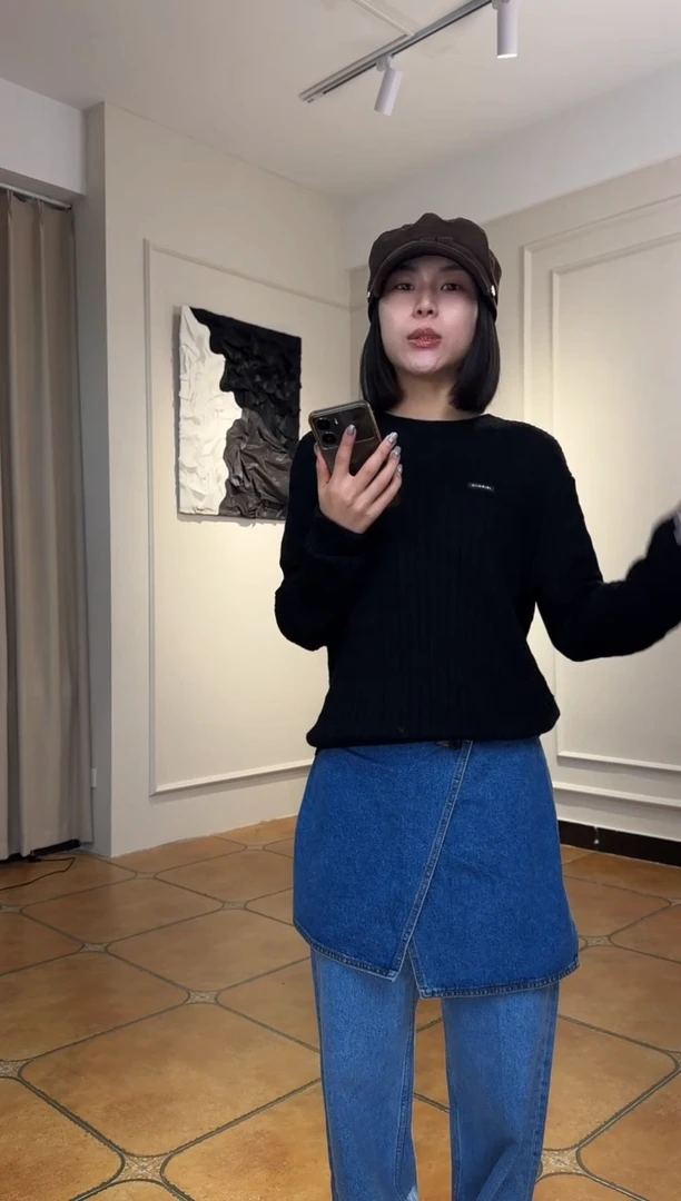 （设计师品牌）高要牛仔原色长裤（XS/S/M下单备注尺码）