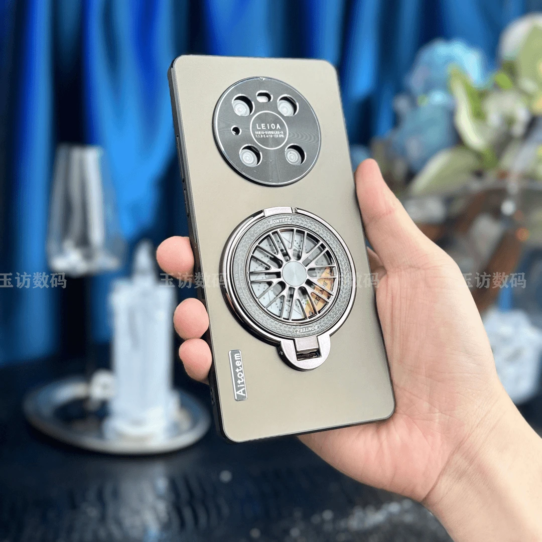 【哑光磨砂 旋转支架】适用于华为Mate40Pro手机壳全包防摔散热