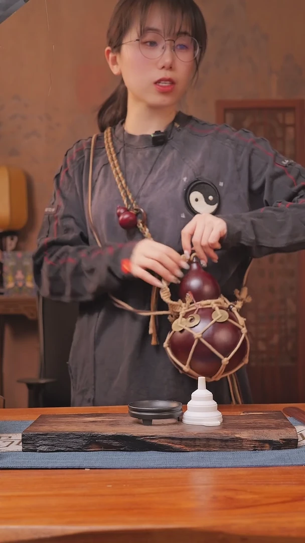 767号链接精品大漆葫芦现货现发[一物一拍]