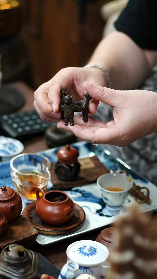 闪购38号 盖置铜功夫茶道具