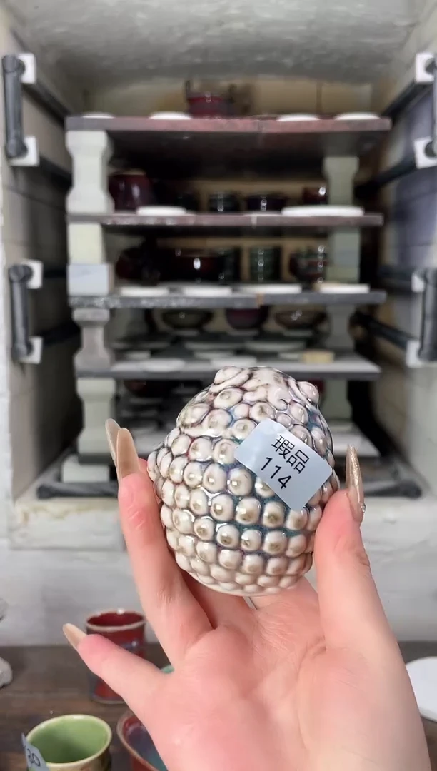 【闪购商品】摆件钧瓷手工茶器窑变