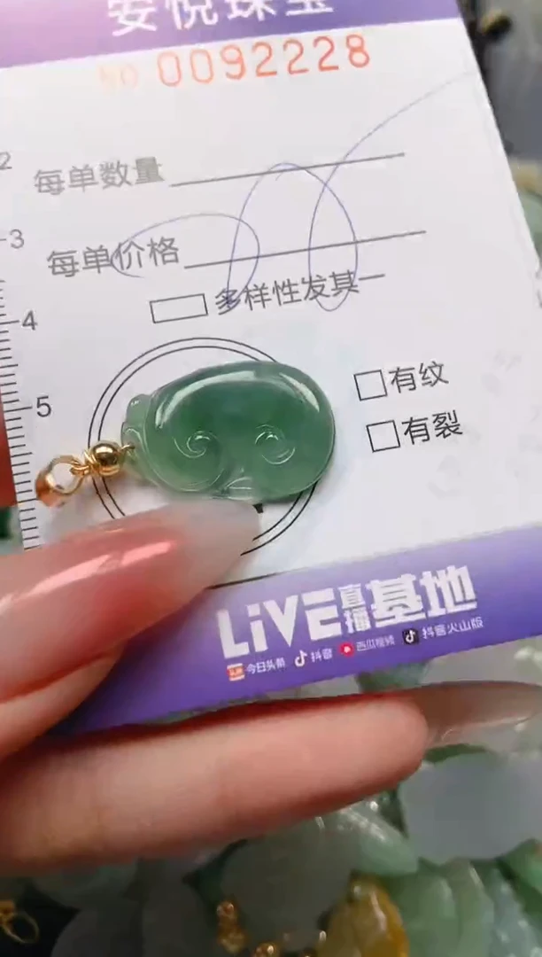 【闪购商品】翡翠颈饰未镶嵌闪购0092228
