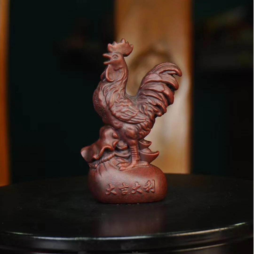 紫公鸡 宜兴紫砂