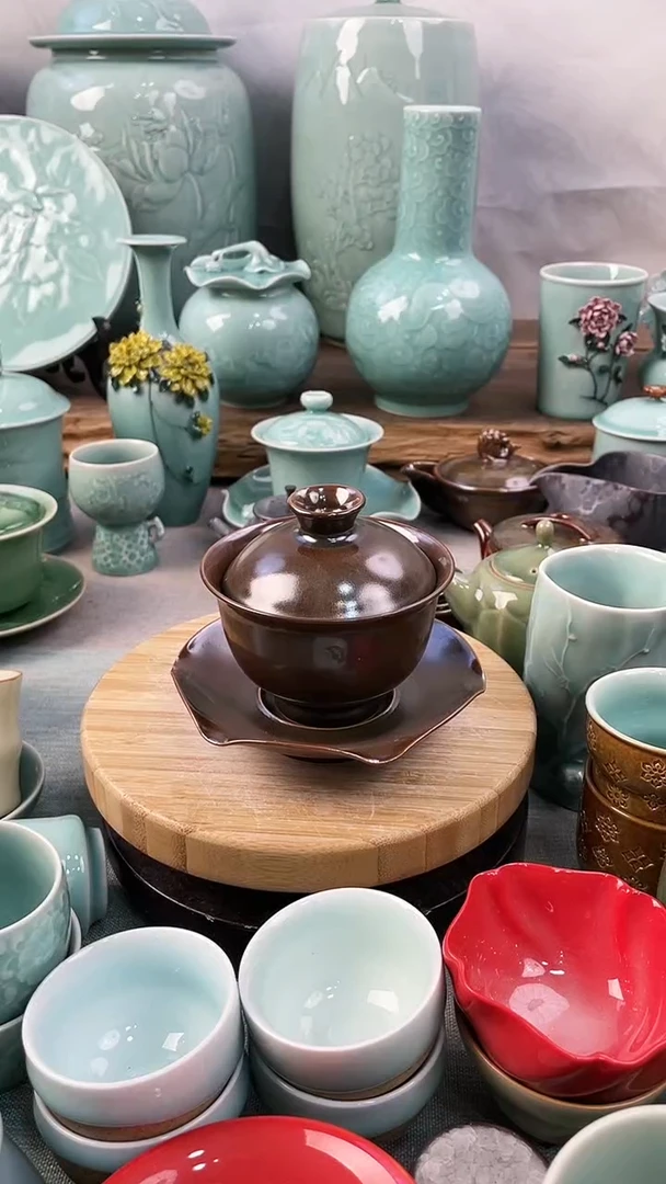 【闪购商品】纯手工 福利款 慧仙青瓷 瓷器