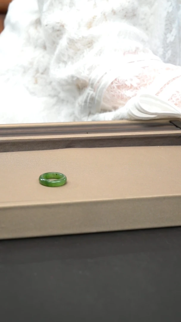 【闪购商品】和田玉（碧玉）戒指未镶嵌和田玉（碧玉） 戒指 未镶嵌