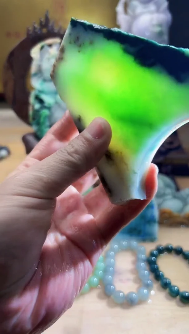未镶嵌挂件翡翠A货张麦6913