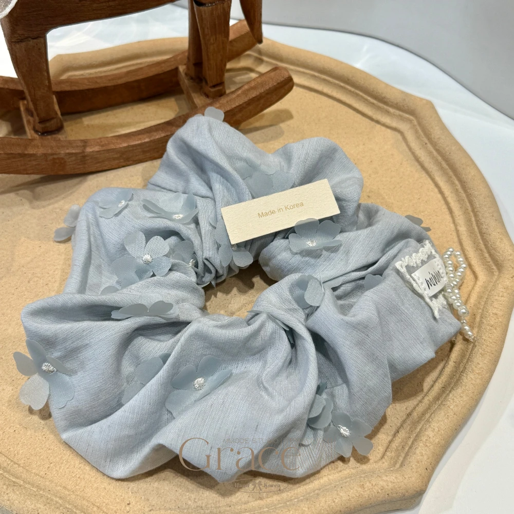 「女神系列-层叠花」韩国25盛夏百搭发绳发圈肠圈丸子头