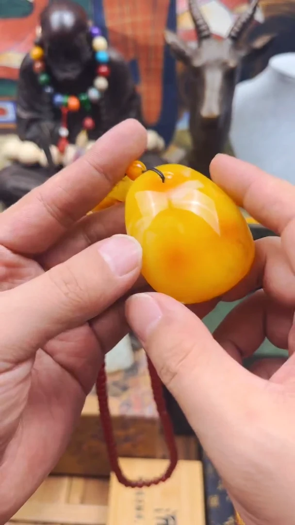 未镶嵌蜜蜡裸石老赵专属精品文玩