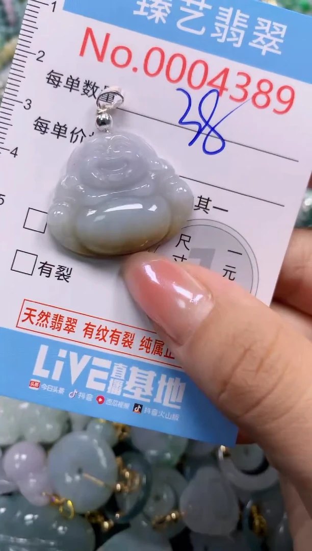 颈饰未镶嵌翡翠4389