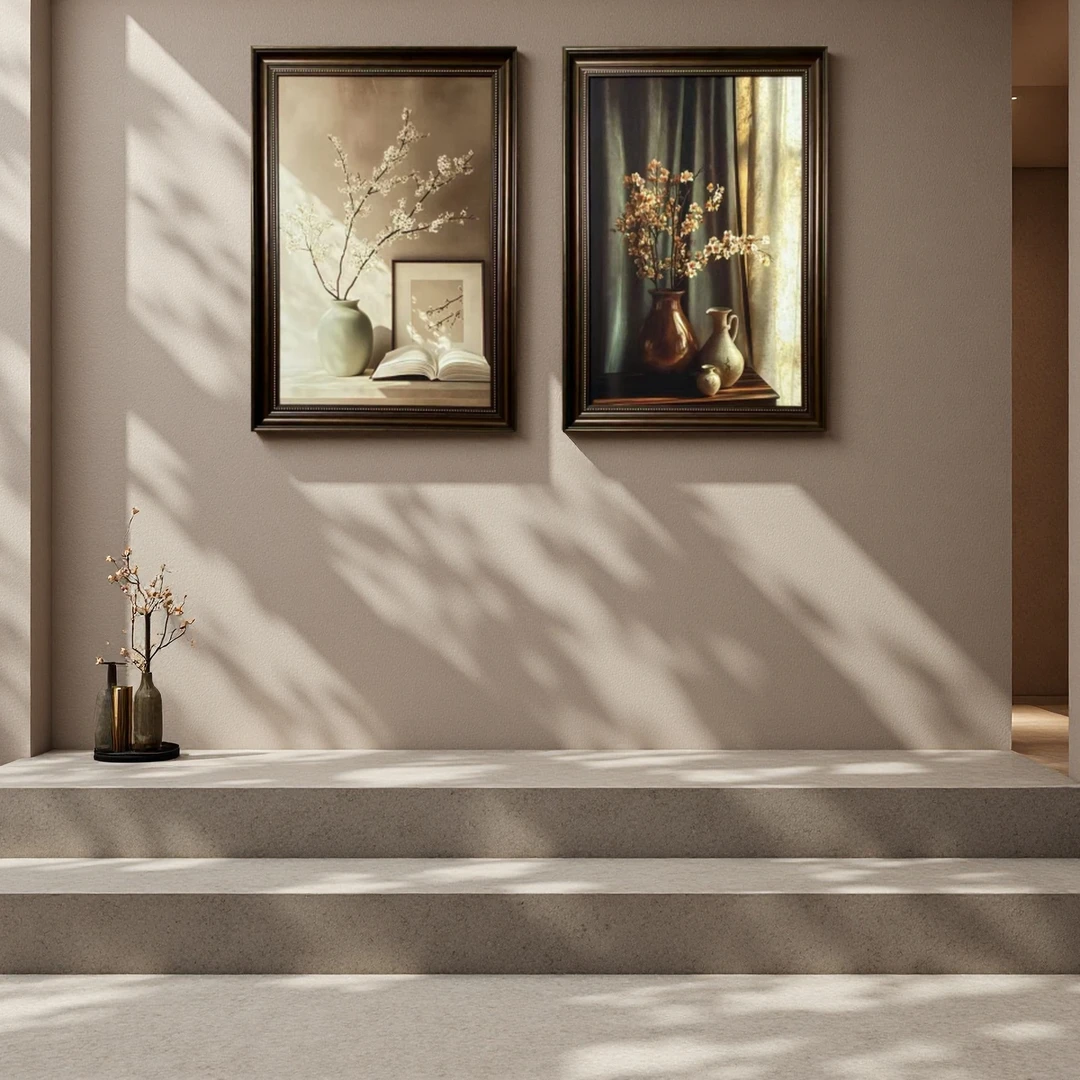 新中式客厅时尚简约卧室餐厅走廊玄关复古轻奢装饰画