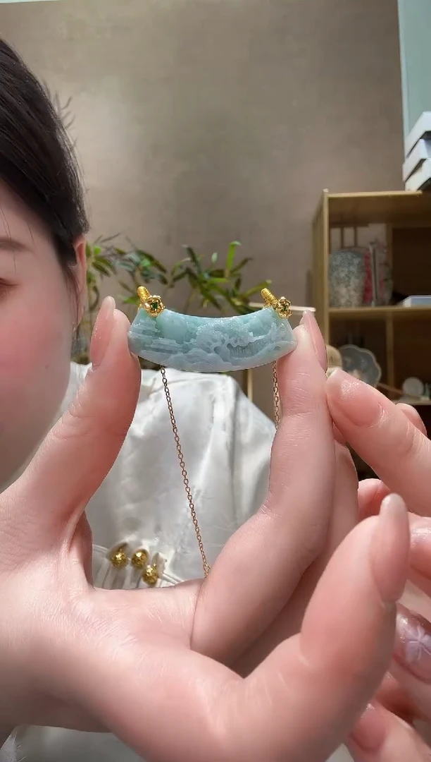 【闪购商品】翡翠颈饰未镶嵌吊坠