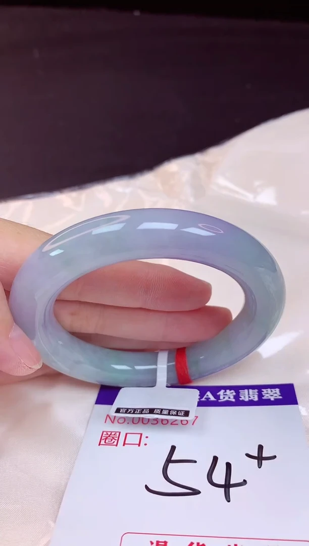 未镶嵌手镯翡翠54（48小时鉴赏期 ）