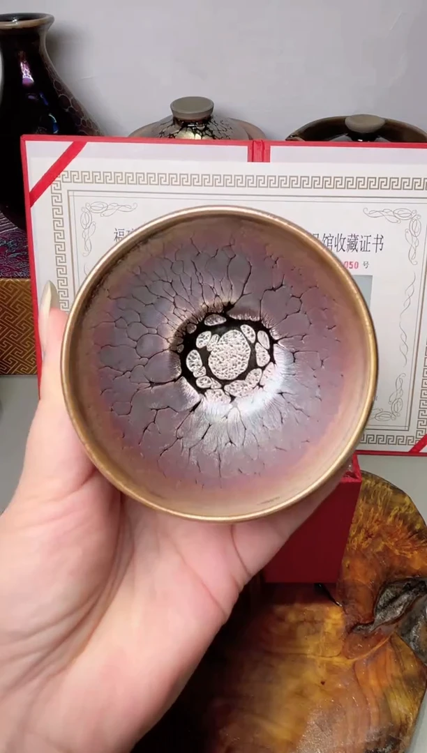茶盏春申阁福利1只无足