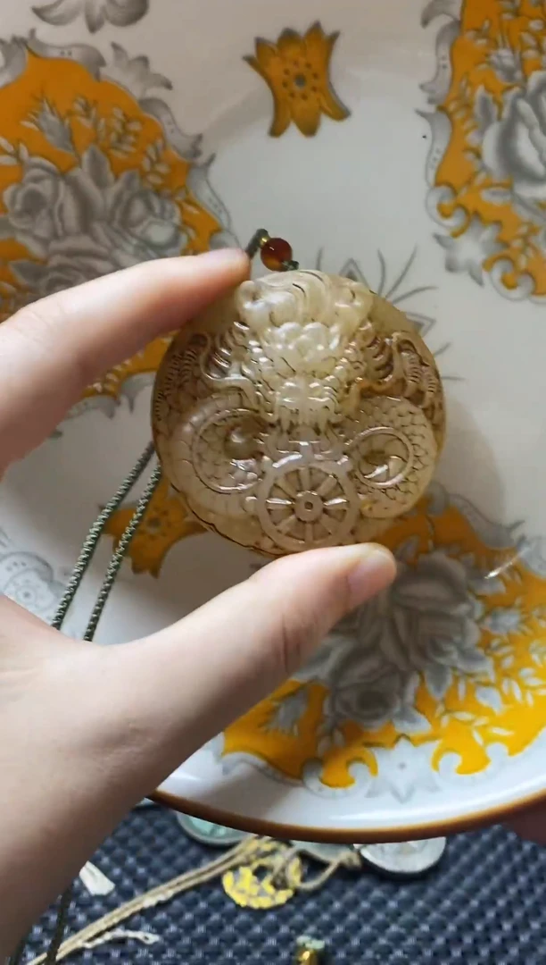 瓷片瓷片 瓷器 摆件 1个