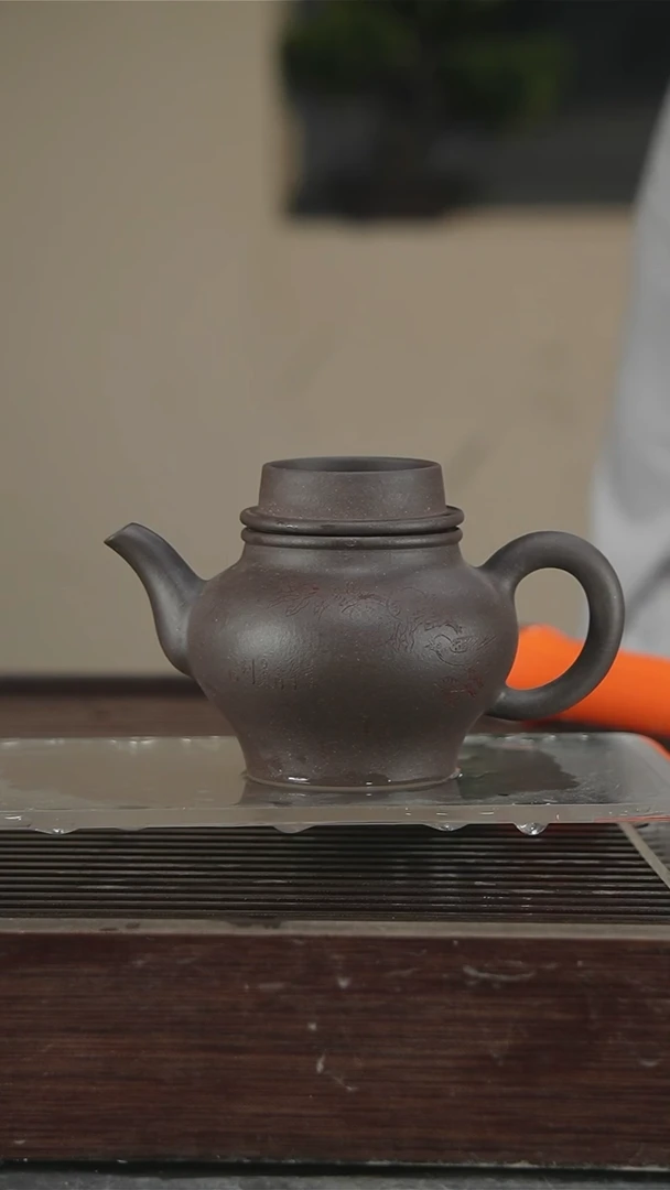 茶壶紫砂原矿紫砂壶240CC51号