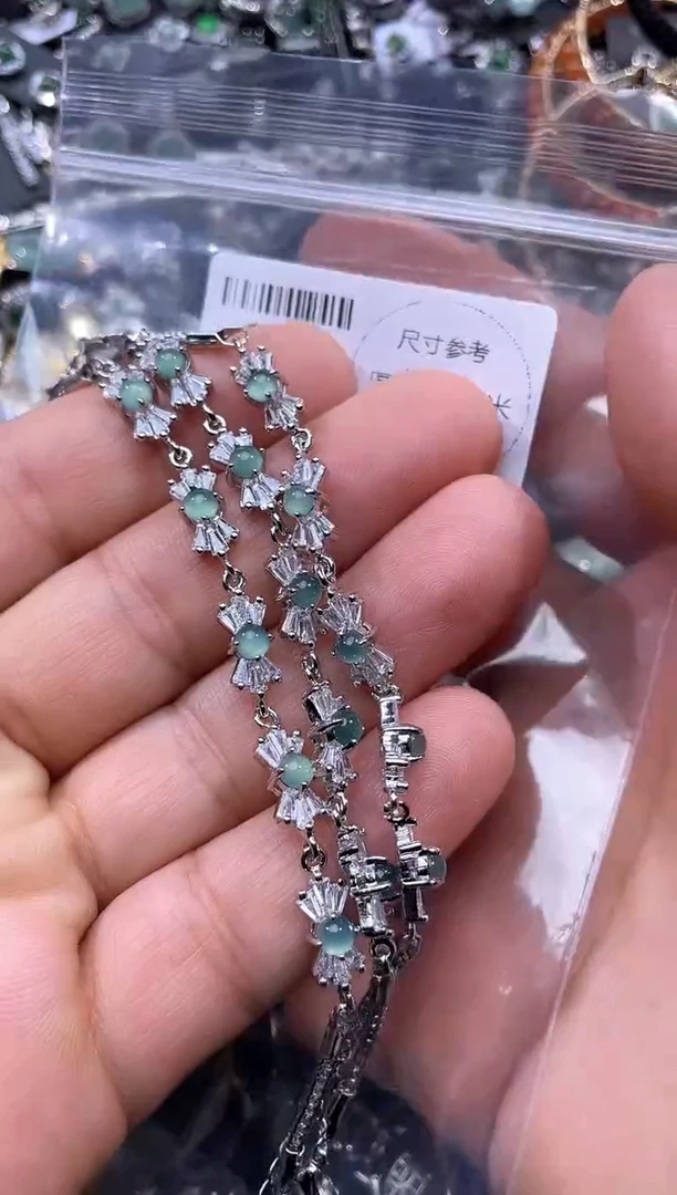 【闪购商品】翡翠颈饰未镶嵌G237手链 多样性发其一