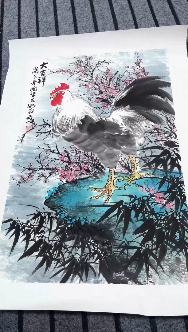 精品国画花鸟作品