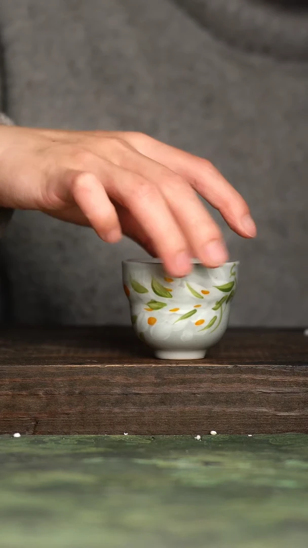 【闪购商品】杯青诗手工手绘瓷器