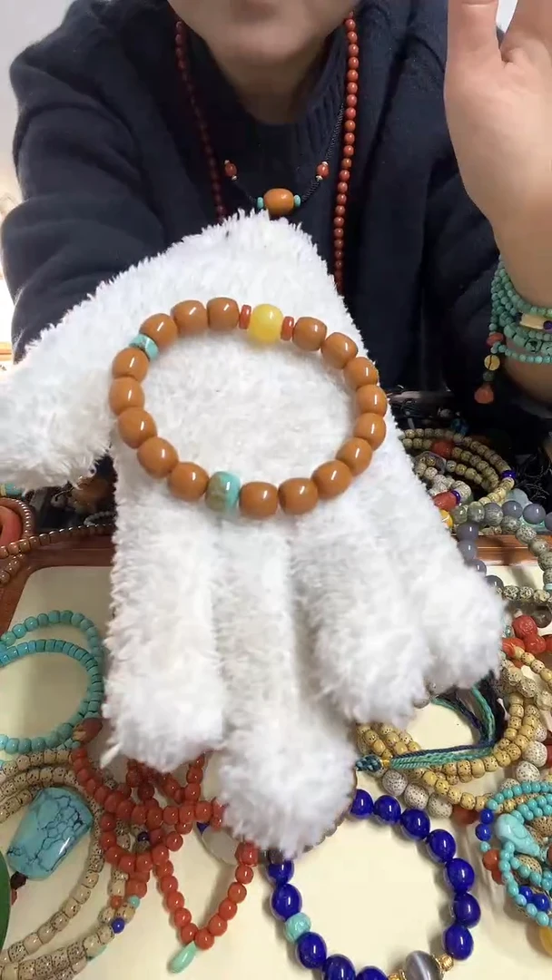 【闪购商品】猴头核桃手串精品龙岩猴头单圈