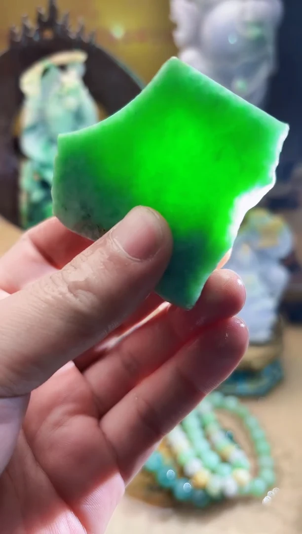 未镶嵌挂件翡翠A货张麦9439