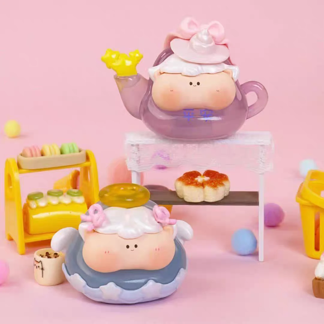 （19.9踩后3）屁墩食物系列可爱盲盒