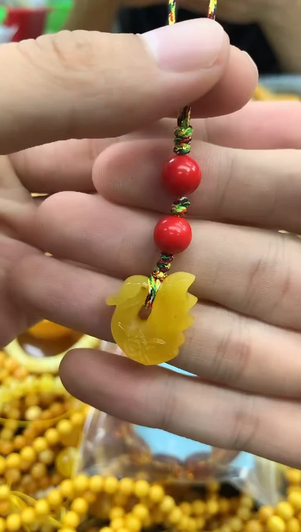 裸石蜜蜡未镶嵌吊坠