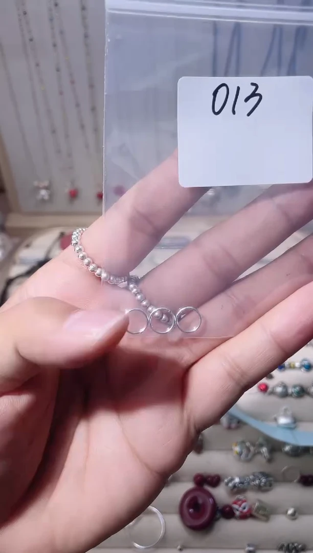 无925银多**财纯银配件013