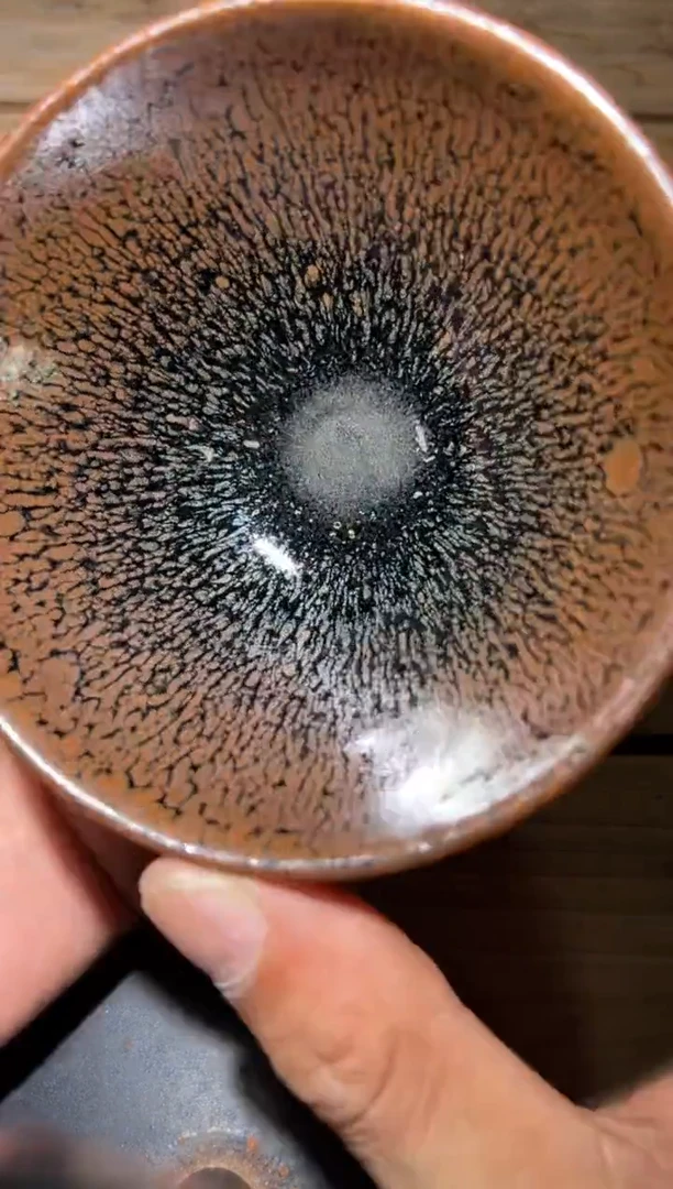 茶盏老木头精选柴烧159