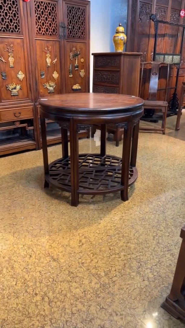 木安*一对 圆桌   摆件